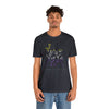 Nonbinary Pride Minimalist Floral Triangle T-Shirt