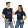 Nonbinary Pride Minimalist Floral Triangle T-Shirt