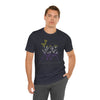 Nonbinary Pride Minimalist Floral Triangle T-Shirt