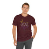 Nonbinary Pride Minimalist Floral Triangle T-Shirt