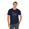 Nonbinary Pride Minimalist Floral Triangle T-Shirt