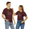 Nonbinary Pride Minimalist Floral Triangle T-Shirt
