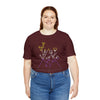 Nonbinary Pride Minimalist Floral Triangle T-Shirt