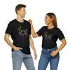 Nonbinary Pride Minimalist Floral Triangle T-Shirt
