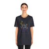 Nonbinary Pride Minimalist Floral Triangle T-Shirt