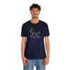 Nonbinary Pride Minimalist Floral Triangle T-Shirt