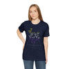Nonbinary Pride Minimalist Floral Triangle T-Shirt