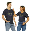 Nonbinary Pride Minimalist Floral Triangle T-Shirt